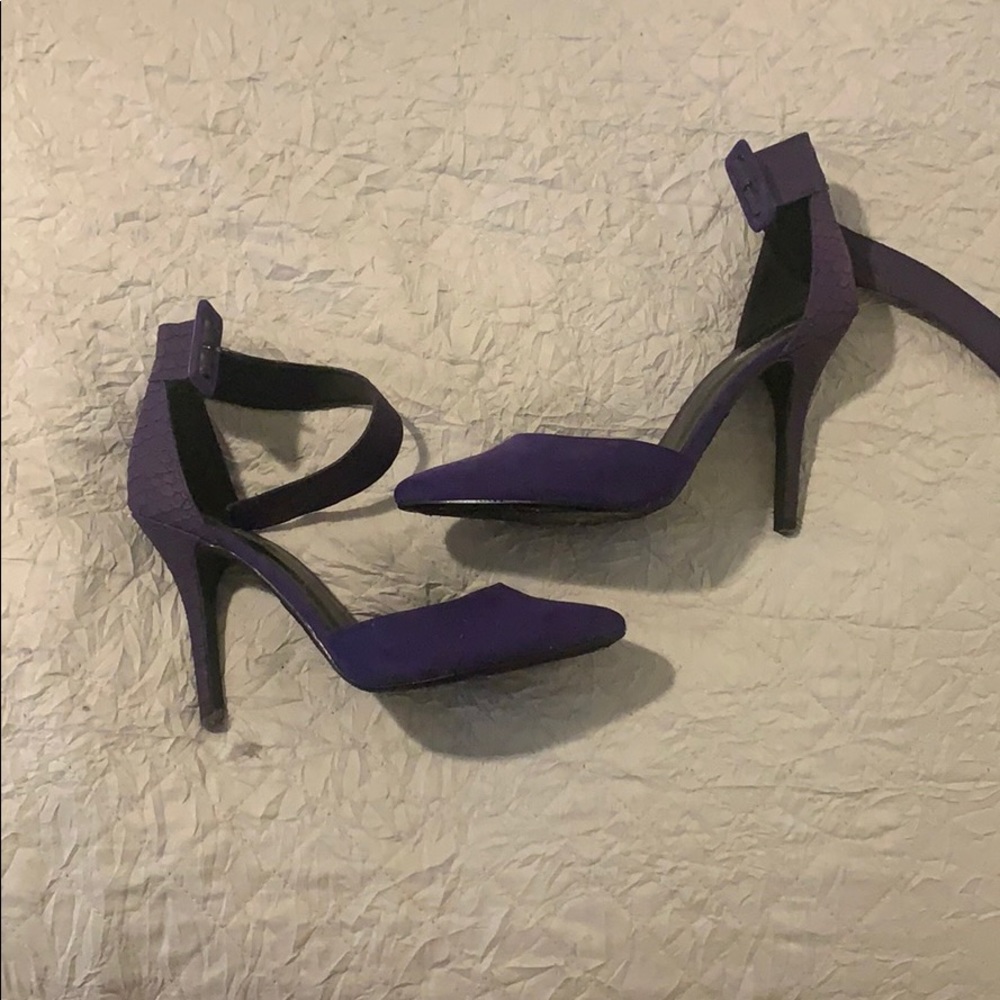 Purple heels!